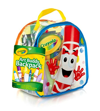 Crayola Art Buddy Kids Backpack & Art Tools Kit, Gift for Kids