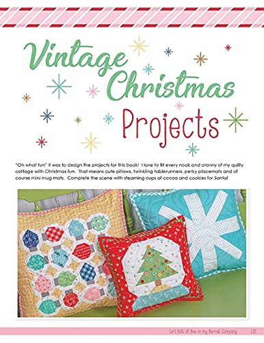 It's Sew Emma Vintage Christ mas Quilt Book by Lori Holt of Bee in My Bonnet