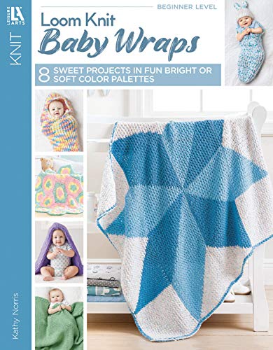 Leisure Arts Book, Loom Knit Baby Wraps