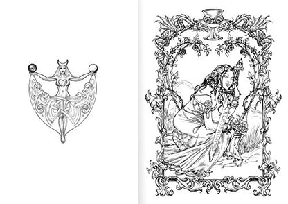 Briar Mystical Coloring Book for all ages!