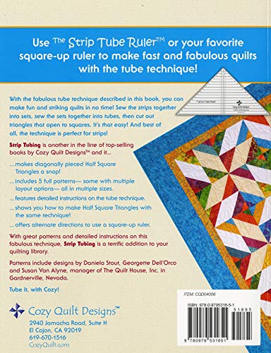 Cozy Quilt Designs Strip Tubing book