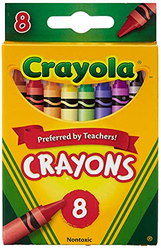 Crayola Crayons, School Supplies, Classic Colors, 8 Count