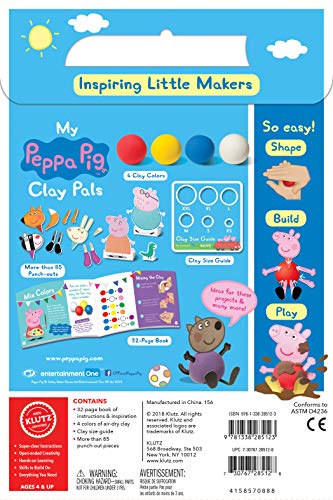 Klutz My Peppa Pig Clay Pals Jr. Craft Kit