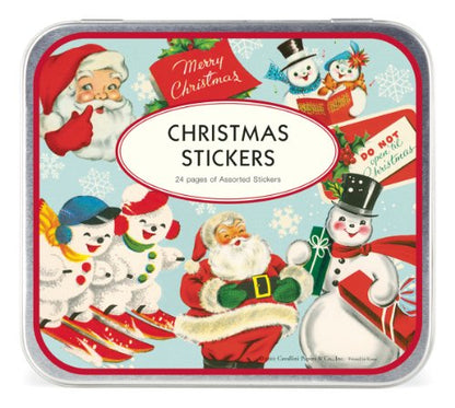 Cavallini Decorative Stickers Christmas, Assorted