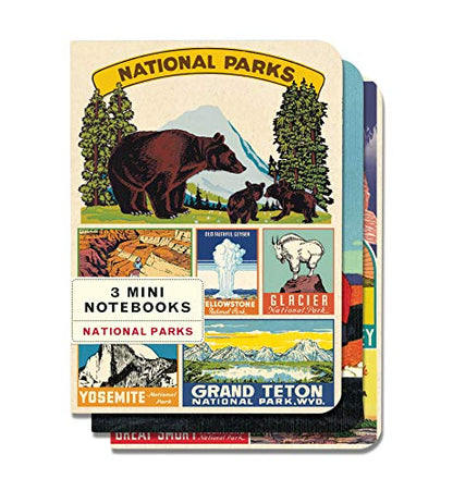 Cavallini & Co. National Parks Mini Notebooks