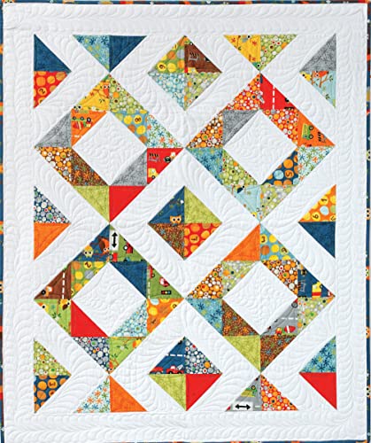 LEISURE ARTS 3 Times The Charm Book 2 Quilt Book