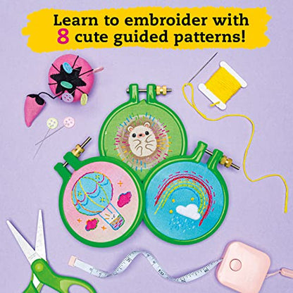 Klutz Super Cute Embroidery Craft Kit