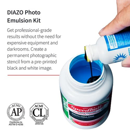 Speedball Art Products Diazo Photo Emulsion Kit for Screen Printing