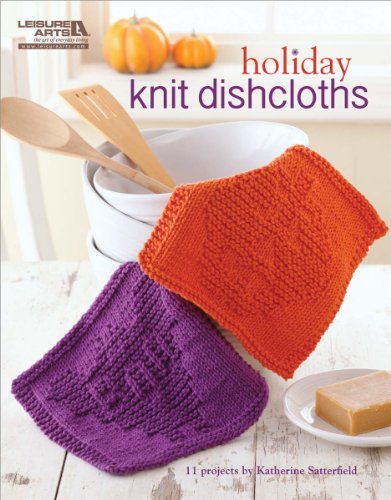 LEISURE ARTS Holiday Knit Dishcloths 5287