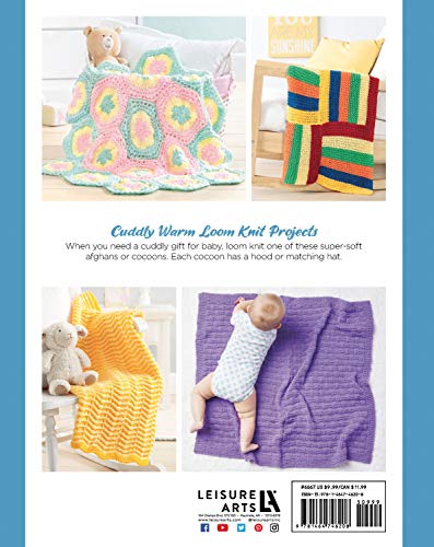 Leisure Arts Book, Loom Knit Baby Wraps