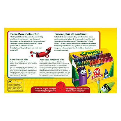 Binney & Smith 809301918874 Crayola(R) Standard Crayon Set, Big Box of 96 Toy