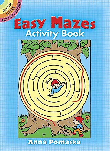 Dover Books DOV-25531-X Little Activity Easy Mazes