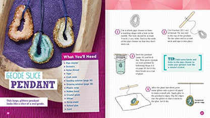 KLUTZ Grow Your Own Crystal Jewelry Science Kit