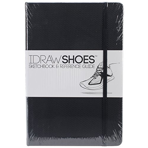 IDRAW Shoes Sketchbook and Reference Guide, Black