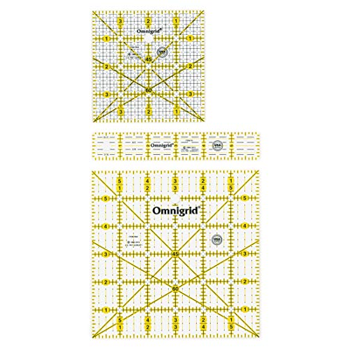 Dritz R641 Omnigrid Ruler Set, Squares