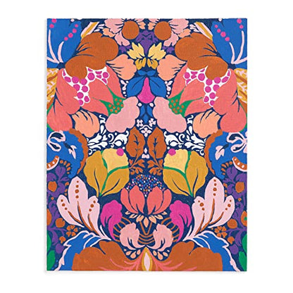 Galison Liberty Glastonbury – DIY Paint by Number Kit with Stunning Floral Foliage Design for Beginners and Experts Includes Easel Paint and Brushes