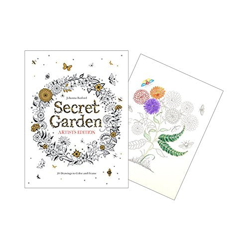 Secret Garden Artist Edition: 20 Drawings