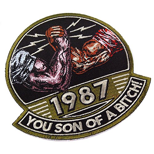 You Son of a Bitch! 1987 Embroidered Patch