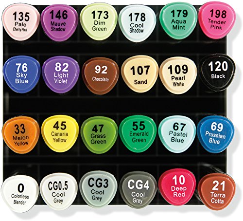 Studio Series Professional Alcohol Markers - Dual Tip - 24 Pack.