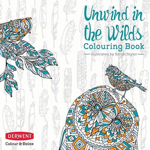 Adult Coloring Book: Color and Relax - Unwind in the Wilds by Derwent (2302338)