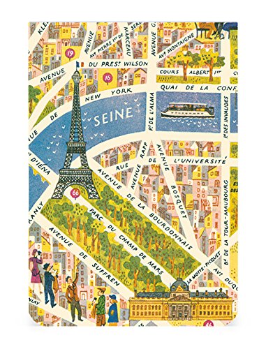 Cavallini Papers & Co. Pocket Notebook Set Paris, 2.75-Inch by 4-Inch, Contains 2 Pocket-Sized Notebooks