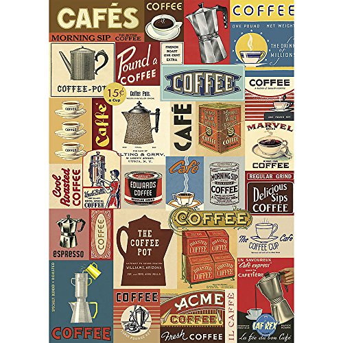 Cavallini Decorative Paper - Coffee 20"x28" Sheet