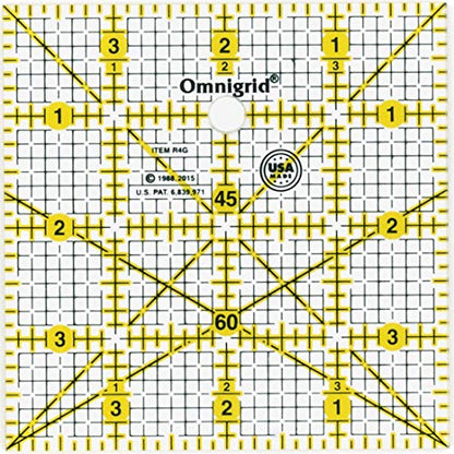 Dritz R641 Omnigrid Ruler Set, Squares