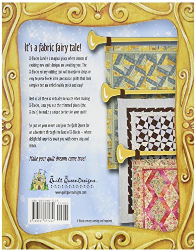 X-Block QQDB-XBBK1 Once Upon a Time Land Quilt Queen Designs Books