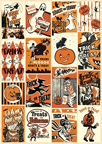 Cavallini & Co. Trick or Treat Decorative Paper